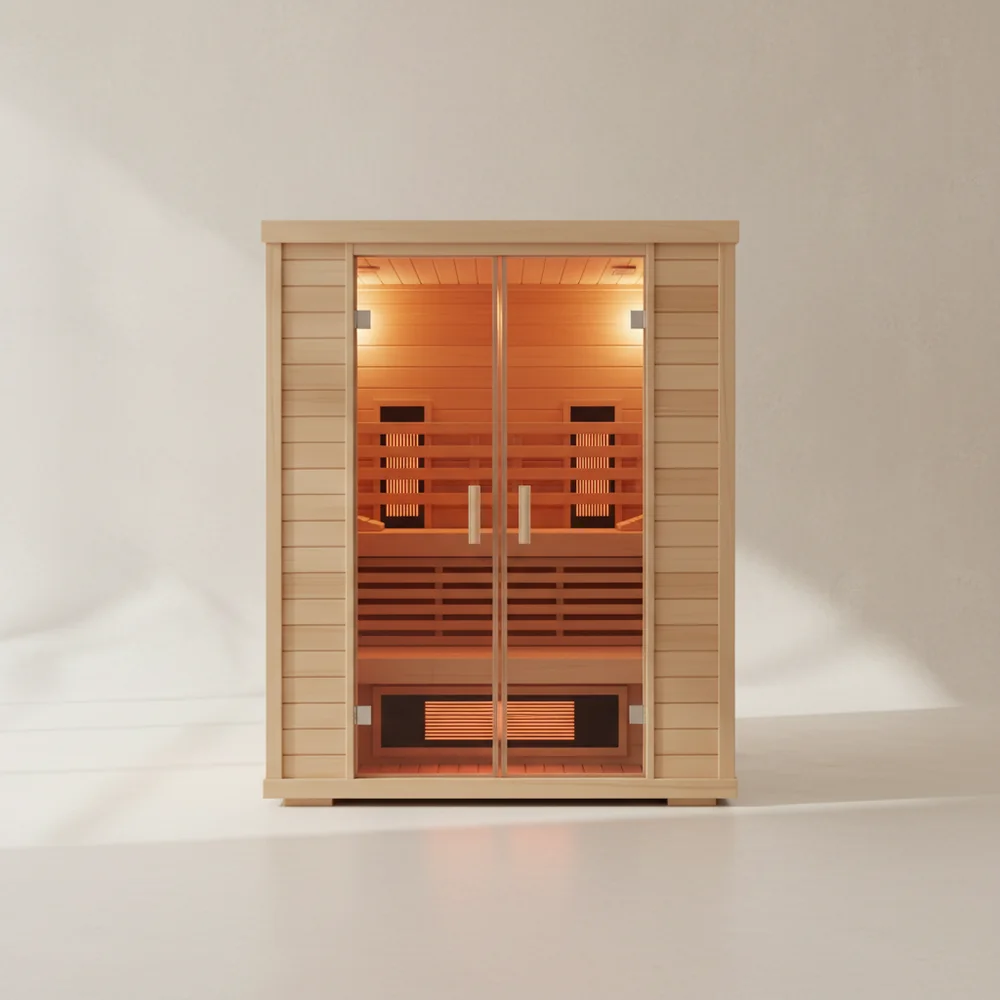 Vidalux 2-Person Full-Spectrum Infrared Sauna